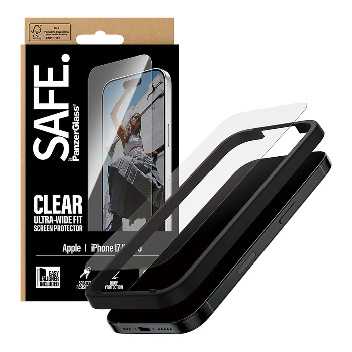 Προστατευτικό Οθόνης PanzerGlass Safe iPhone 17/16 Pro/UWF