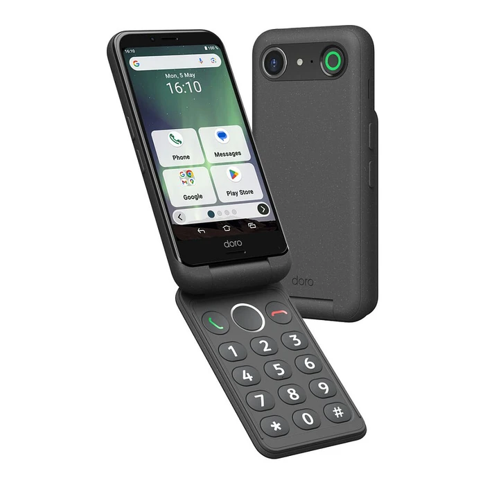 Smartphone Doro Aurora A20 / graphit + Wireless Charging Station