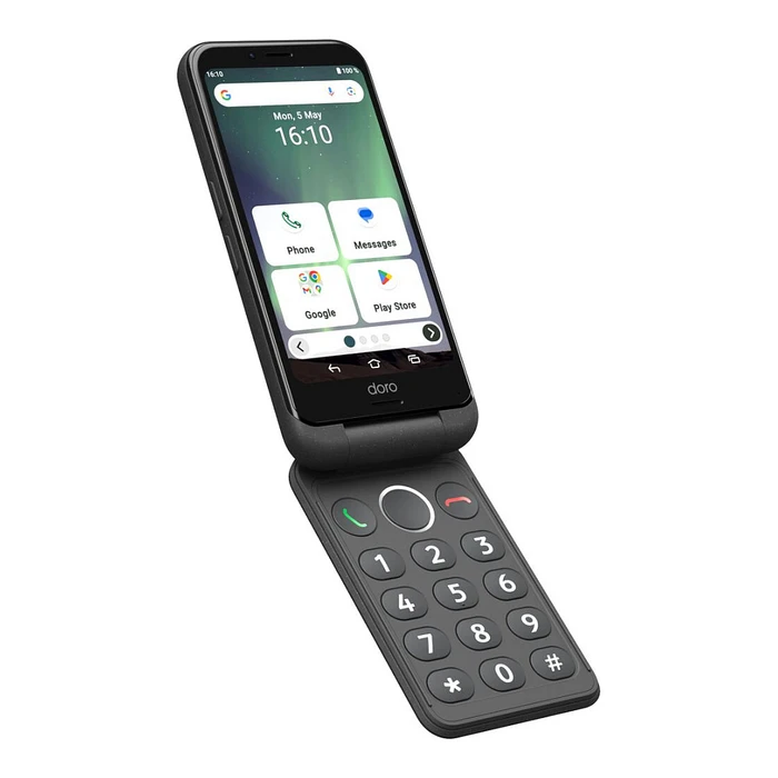 Smartphone Doro Aurora A20 / graphit + Wireless Charging Station