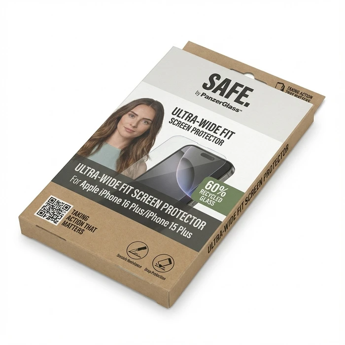 Προστατευτικό Οθόνης Clear for Apple iPhone 16 Plus/15 Plus, GA-GCLEZ-IP24-BLFM67