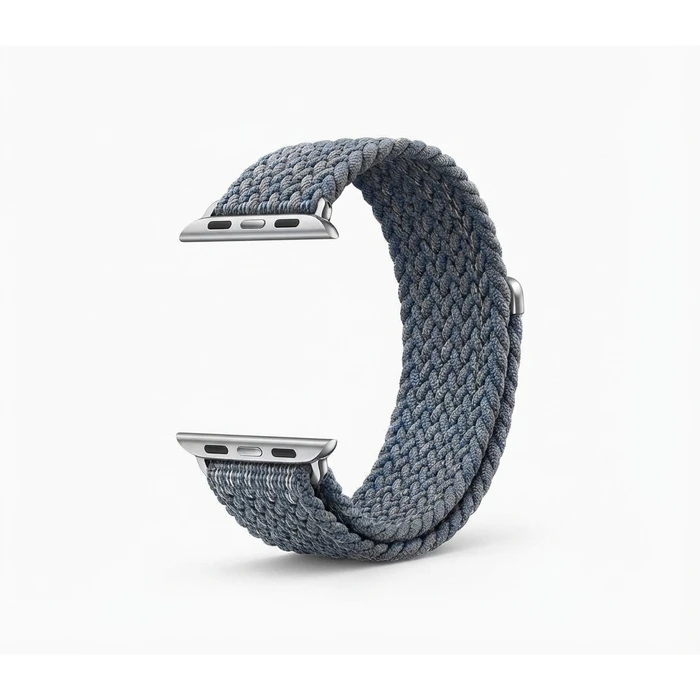Λουράκι Premium for Apple Watch, Gray/Blue, 40mm, 41mm, 38mm, 42mm (Series 10), GA-MAG-BNDA-P-CGBS