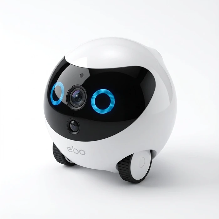 Κάμερα Enabot EBO Air 2 Plus 3K Night Vision WiFi App Pet Robot White