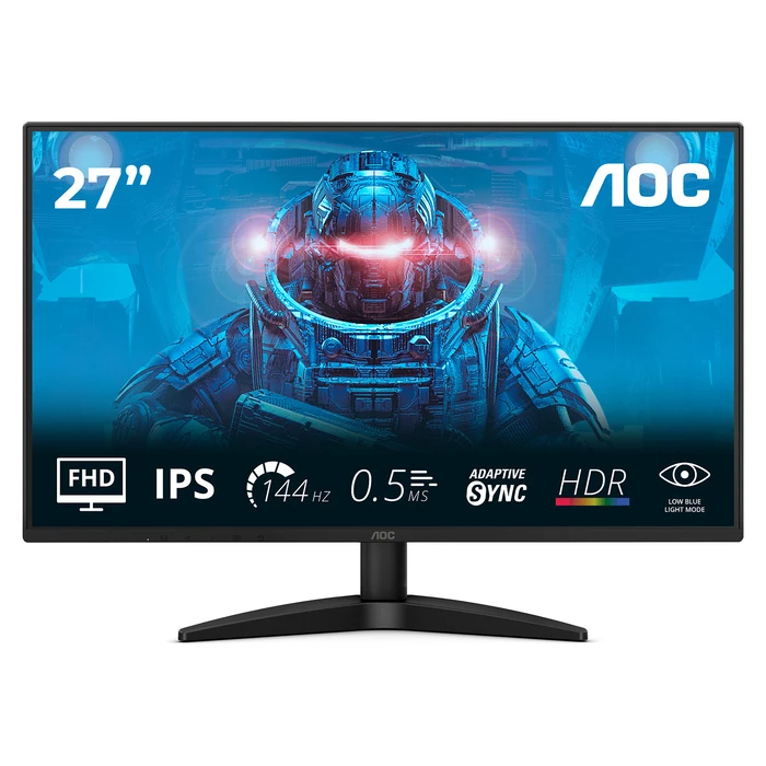 Monitor 27" AOC 27B36X 16:09 HDMI+DP Black