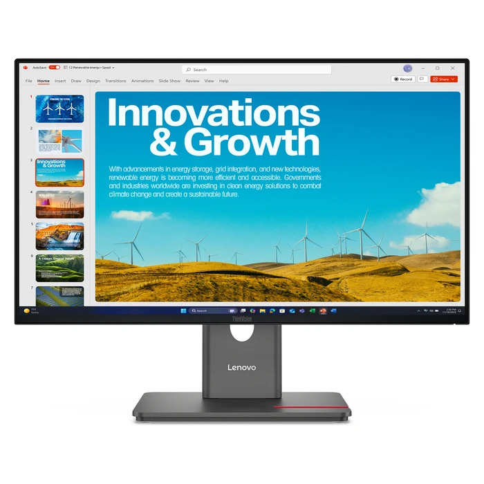 Monitor 23,8" Lenovo ThinkVision P24QD-40 QHD HDMI/DP/USB-C/DOC