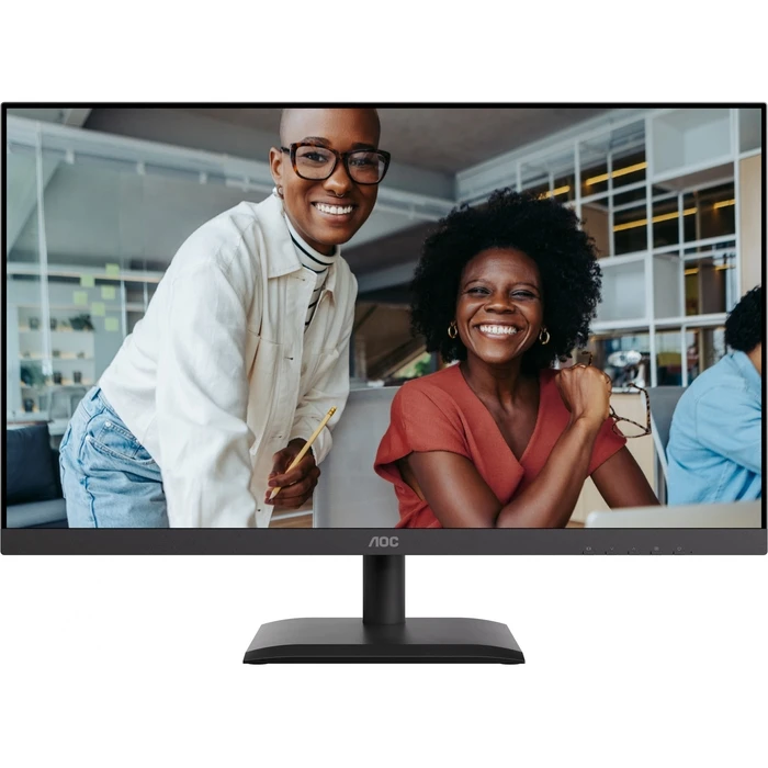 Monitor 27" AOC U27E4CV - Ultra HD, Speakers, (3840x2160, 60 Hz, 2x HDMI 2.0, ((90W PD), RJ45, USB Hub) Black