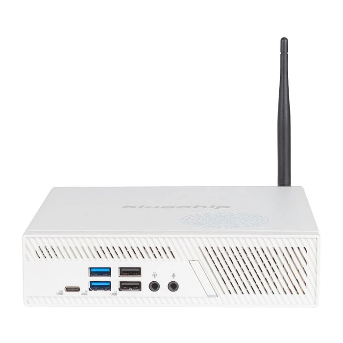 MiniPC Bluechip BUSINESSline S3137 *White* i3 14100 W11Pro 8GB 500GB SSD. Intel Wi-Fi 6E AX211. Bluetooth 5.3