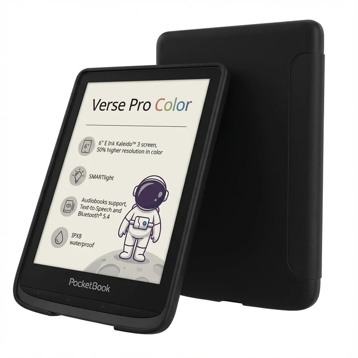 Ebook Reader PocketBook Verse Pro Color + Shell Cover Black 6"