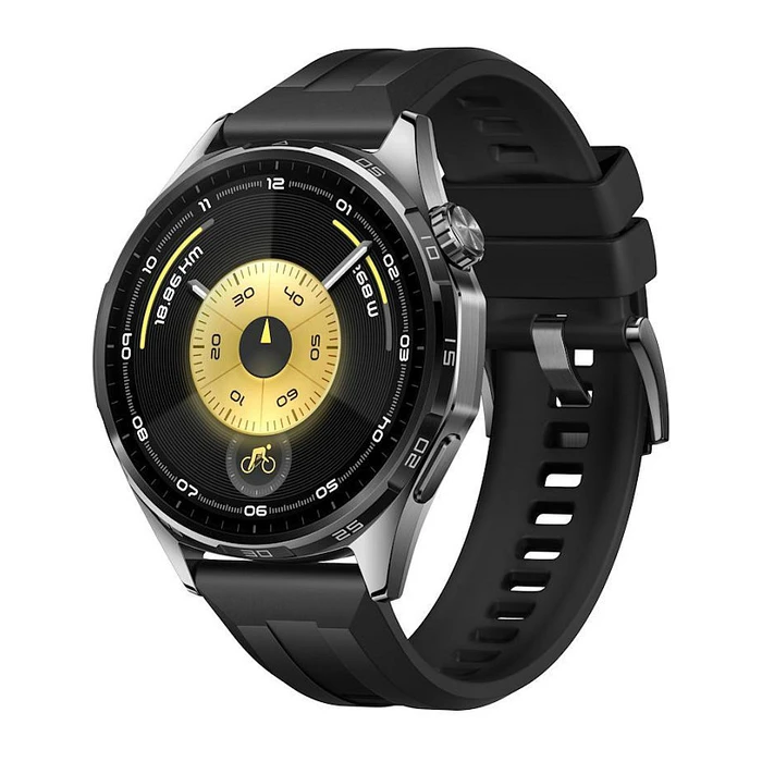 Smartwatch Huawei WATCH GT6 41mm (Konsu-B19F),Black Fluoroelastomer Strap