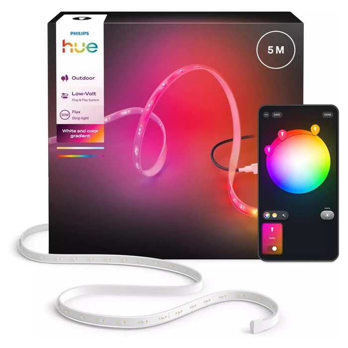 Ταινία LED Philips Hue Flux Outdoor Lightstrip 5m
