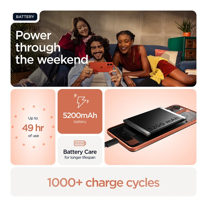 Smartphone Motorola moto G06 4RAM 256GB arabesque