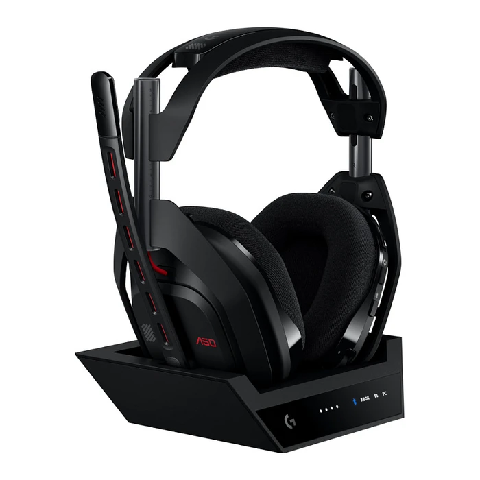 Gaming Headset Logitech Astro A50 Lightspeed Wireless + Base Station Black
