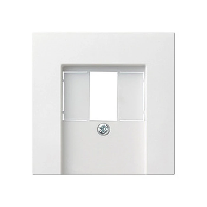 Πλαίσιο Διακόπτη GIRA - System 55 - Cover for TAE junction box *pure White satin matt*