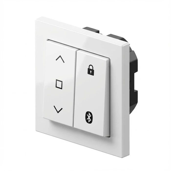 Διακόπτης Gira S3000 Blind and Timer Switch BT Arrow Symbols System 55 Pure White Glossy