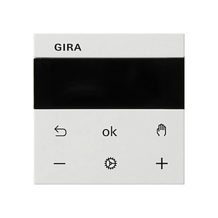 Διακόπτης Gira S3000 Room Temperature Controller Bluetooth System 55 Pure White Glossy