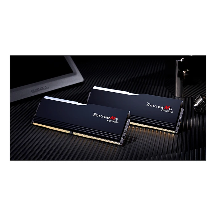 Μνήμη RAM Σταθερού DDR5 G.Skill DIMM 64GB DDR5-6000 (2x 32 GB) Dual-Kit (Black, F5-6000J3040G32GX2-RM5NRK, Ripjaws M5 Neo, AMD EXPO)