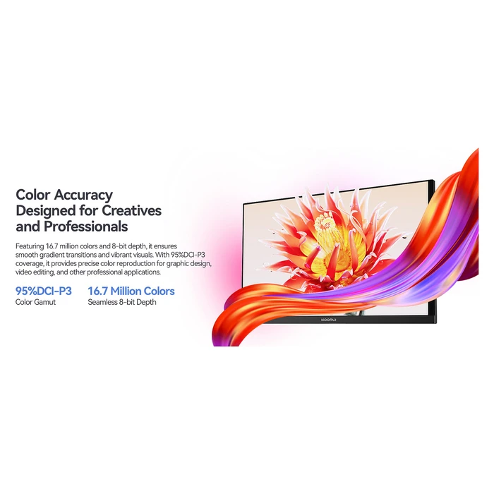 Monitor 27" Koorui E2721F QHD Office-Monitor 68,6 cm (27 Zoll)