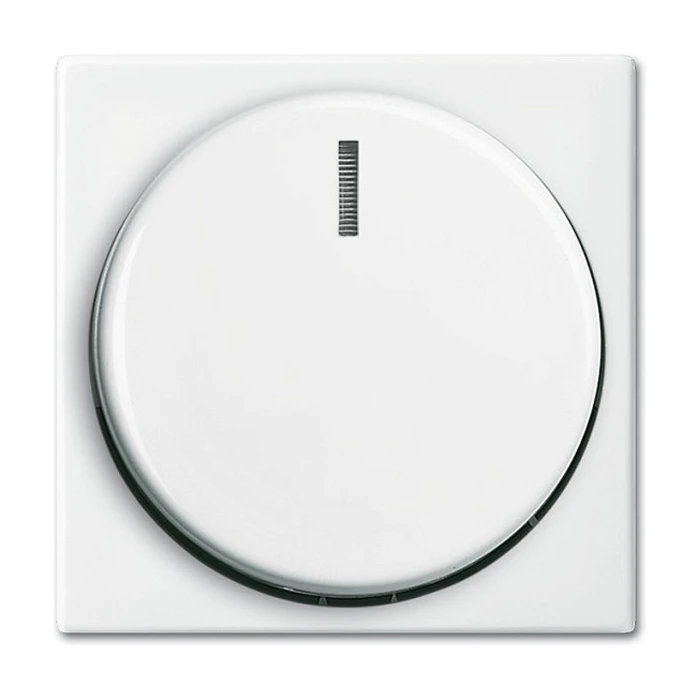 Διακόπτης Τοίχου Busch-Jaeger Balance SI - Control element rotary knob dimmer *White*