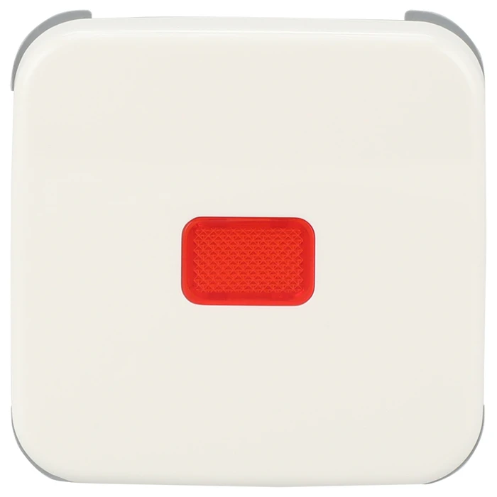 Διακόπτης Τοίχου Busch-Jaeger Reflex SI - rocker red dome *alpinWhite*
