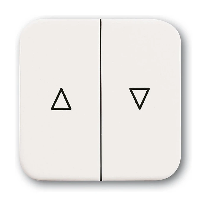 Διακόπτης Τοίχου Busch-Jaeger Reflex SI - rocker with print 2-fold *alpinWhite*