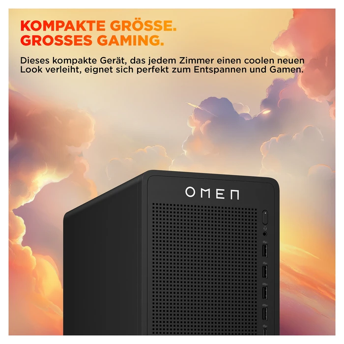 PC HP OMEN 16L TG03-0474ng Gaming Desktop R7-8700F 32GB/1TB SSD RTX 5060Ti nOS