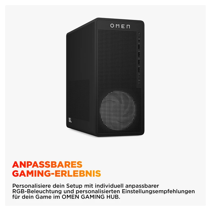 PC HP OMEN 16L TG03-0470ng Gaming Desktop R7-8700F 16GB/1TB SSD RTX 5060 Win 11