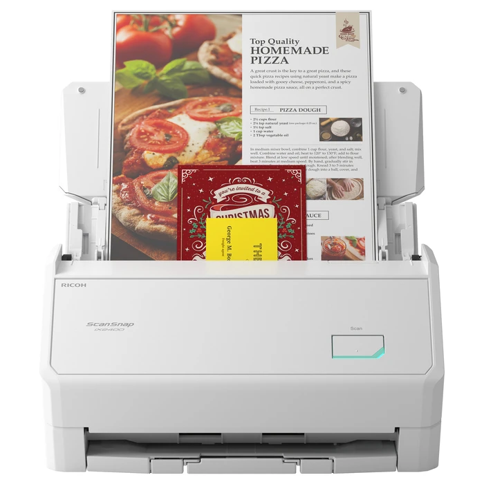 Scanner Ricoh ScanSnap iX2400 45ppm/90ipm White A4 Duplex ADF USB 3.2