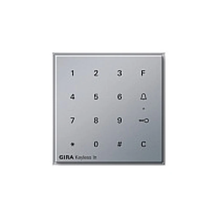 CodeKeyboard GIRA 260565 Keyless In TX44 (WG UP) color aluminum