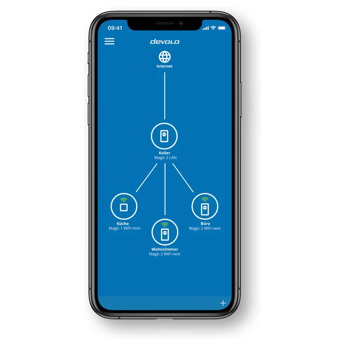 Powerline Devolo Magic 2 WiFi up to 2.400 Mbit/s, 2x Gigabit LAN