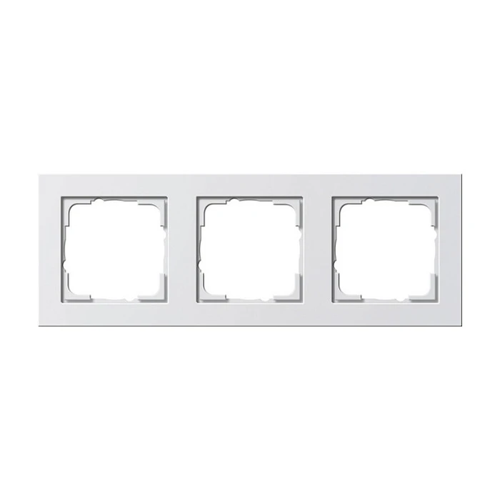 Πλαίσιο Διακόπτη GIRA 021322 frame 3f pure White matt E2 3-fold E2