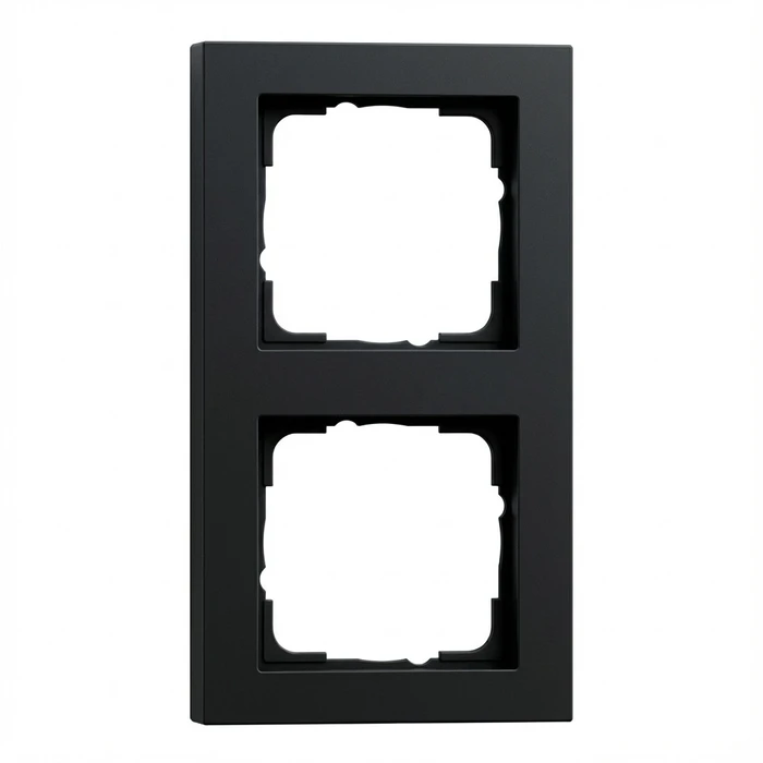 Πλαίσιο Διακόπτη GIRA 021209 2f Gira E2 Black