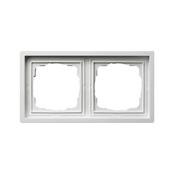 Πλαίσιο Διακόπτη GIRA 0212112 frame 2f pure White surface switch
