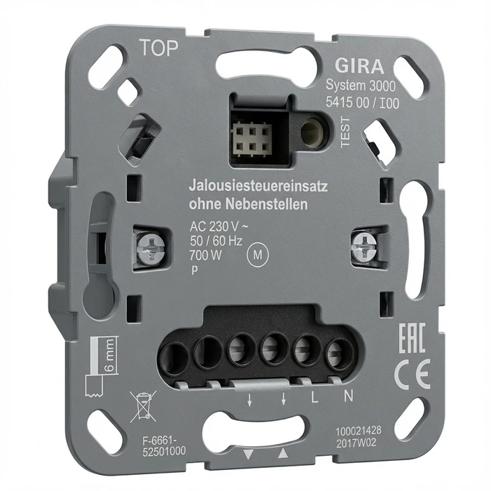 Διακόπτης GIRA 541500 S3000 Jal.steuereins. o.auxiliary input. Mission