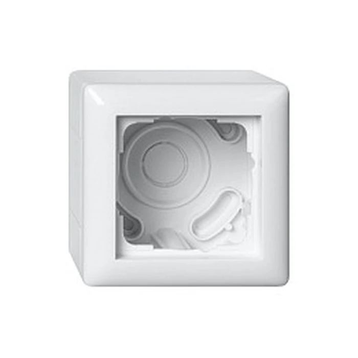 Πλαίσιο Διακόπτη GIRA 106103 AP-Housing 1f + frame Standard 55 ReinWhite