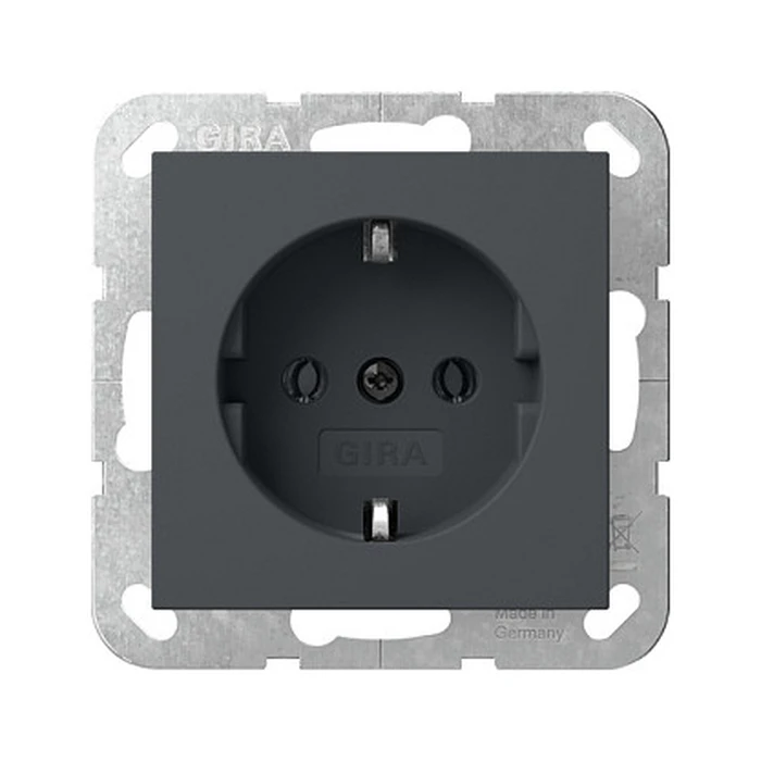 Πρίζα GIRA 418828 SCHUKO System 55 anthracite