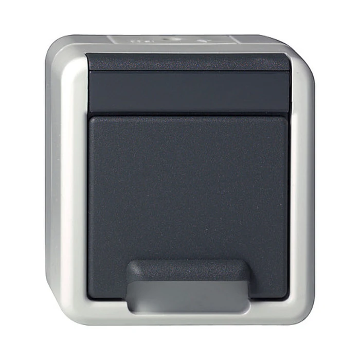 Πρίζα GIRA 444030 SCHUKO KD WG AP Gray