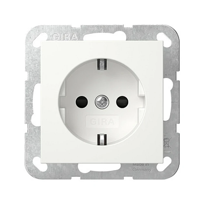 Πρίζα GIRA 445327 SCHUKO SH System 55 ReinWhite m