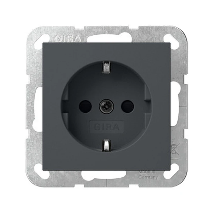 Πρίζα GIRA 445328 SCHUKO SH System 55 anthracite