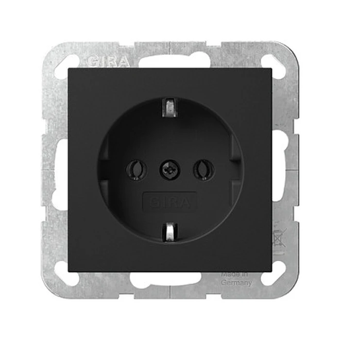 Πρίζα GIRA 4188005 SCHUKO System 55 Black m