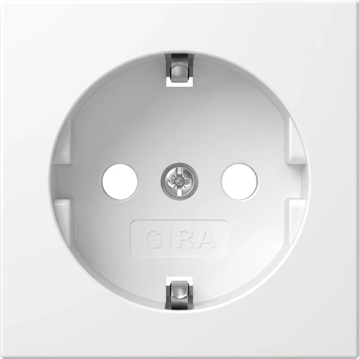 Πρίζα GIRA 492003 cover. SCHUKO socket System 55 ReinWhite