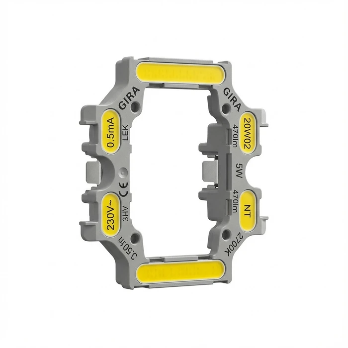 Πλαίσιο Διακόπτη GIRA 3792010 LED light.el. T2 0.5 mA AC accessory