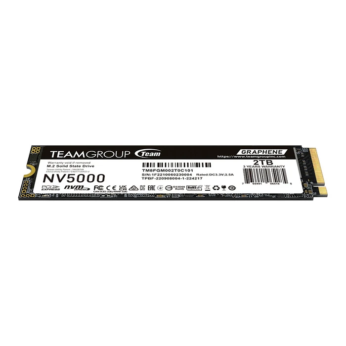 Σκληρός Δίσκος M.2 Teamgroup 2TB NV5000 TM8FGM002T0C101 PCIe M.2 PCIe 4.0 x4