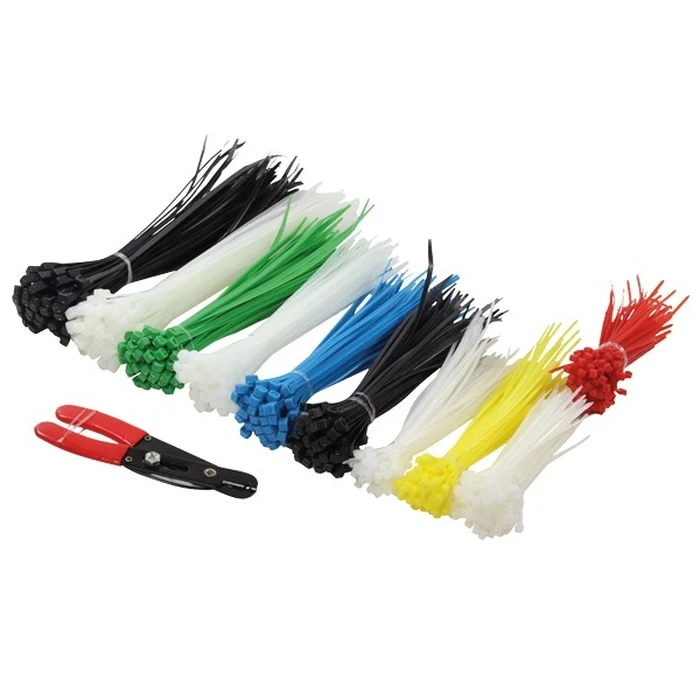 Cable Tie Set 600pcs Logilink Included Wire Stripper
