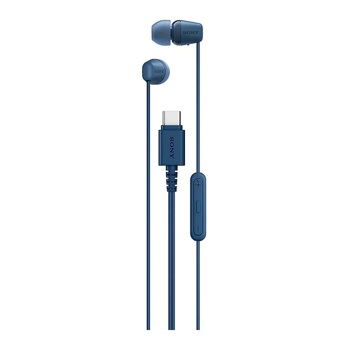 Handsfree Ακουστικά Sony IER-EX15C USB-C In-Ear Blue