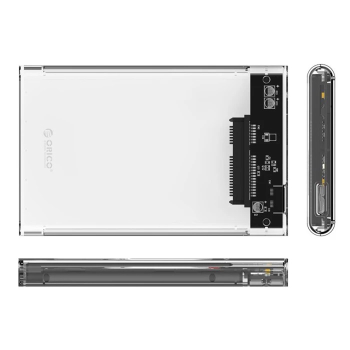 Θήκη για 2.5" Orico Sata Hdd/Ssd 2139U3, 5Gbps, Διάφανη