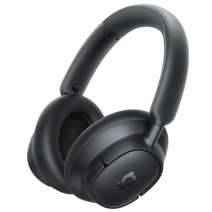Baseus Bass BH1 NC Wireless Bluetooth Over-Ear Headphones with 80 Hours Playtime and Quick Charge - Cosmic Black