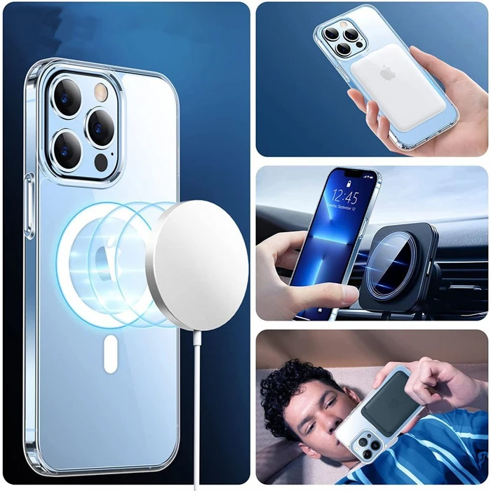 Tech-Protect Magmat MagSafe Apple iPhone 13 mini Clear