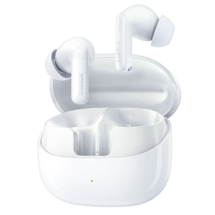 Baseus Bass BP1 Pro In-ear Bluetooth Earbuds with Charging Case — White