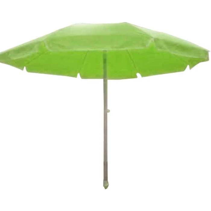 Velco 2m Outdoor Umbrella (Veranda / Garden / Beach) Khaki Aluminum Pole with Automatic Rotation