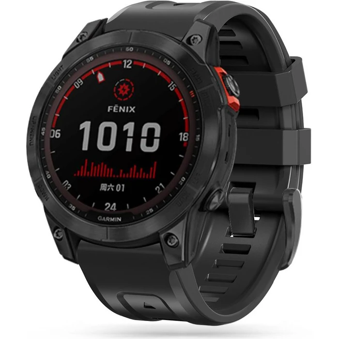 Tech-Protect Iconband Garmin Fenix 3/3 HR/5X/5X Plus/6X/6X Pro/7X Black