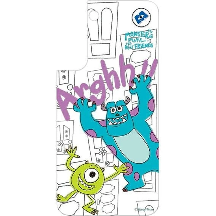 Samsung Galaxy S22+ Plus GP-TOS906HIAGW to Frame Cover Disney Monsters white